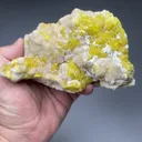 Sulfur with Aragonite - image 2