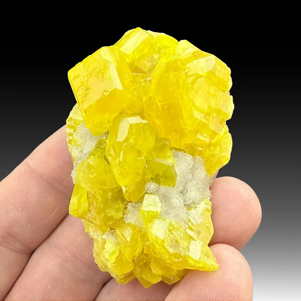 Sulfur with Aragonite image