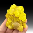 Sulfur with Aragonite - image 1