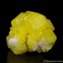 Sulfur with Aragonite - image 3