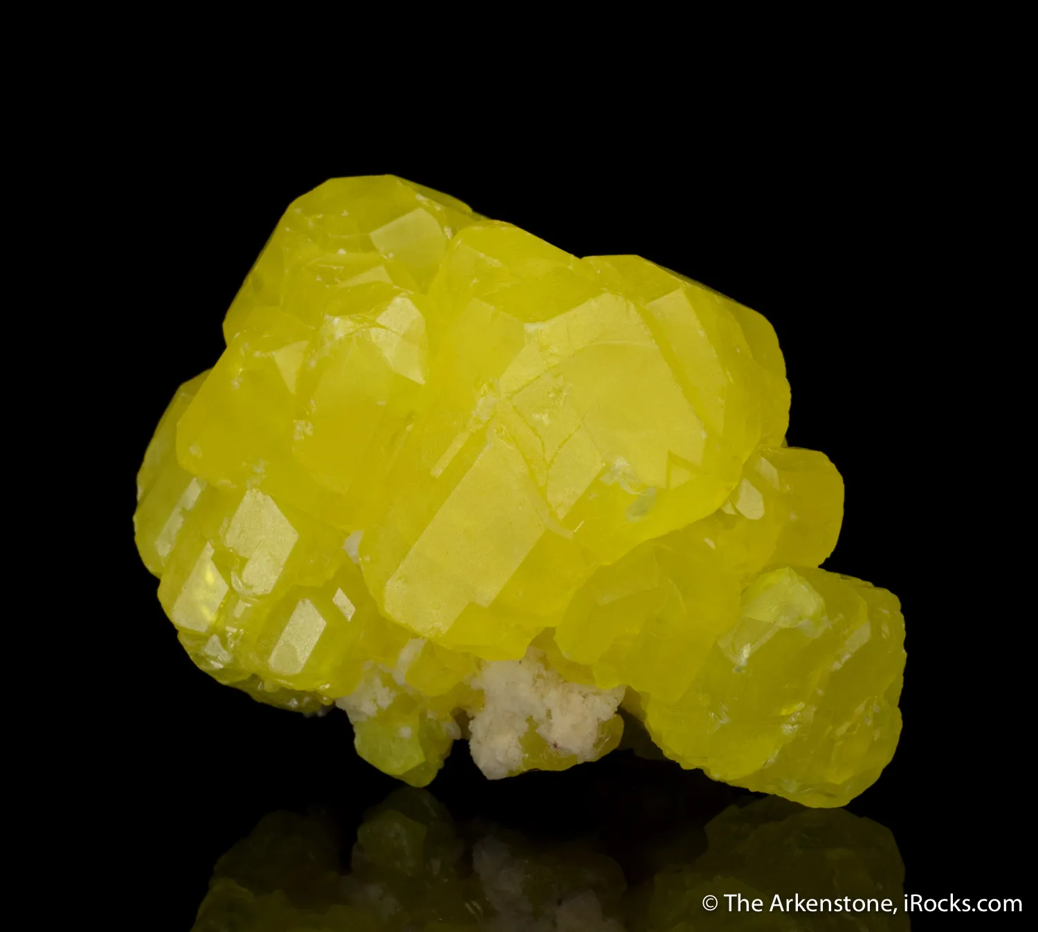 Sulfur with Aragonite - image 2