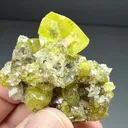 Sulfur with Calcite - image 2