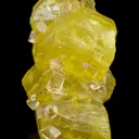 Sulfur with Calcite - image 1