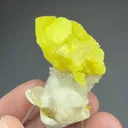 Sulfur with Calcite - image 3