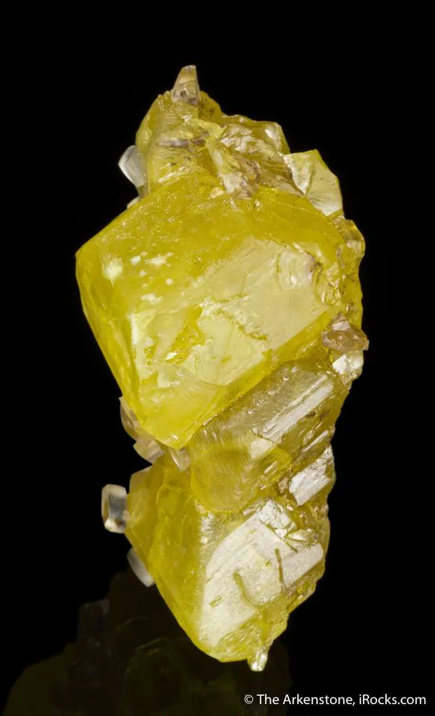 Sulfur with Calcite - image 3
