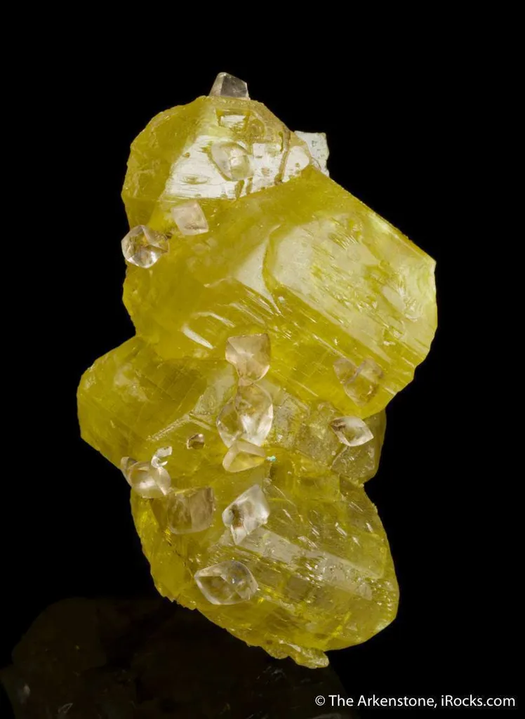 Sulfur with Calcite - image 2