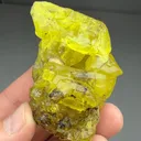 Sulfur with Calcite - image 2