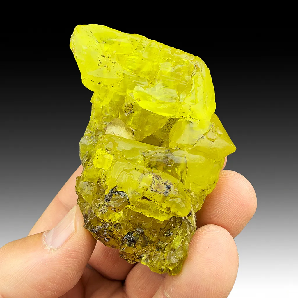 Sulfur with Calcite image