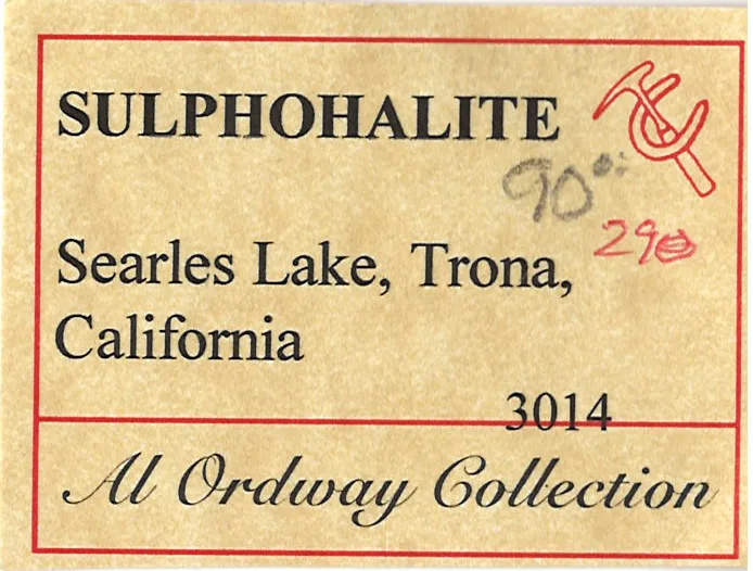 Sulphohalite from Searles Lake, San Bernardino County, California, USA - image 6