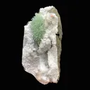 Super Rare Green Natrolite on MM Quartz – Museum-Grade Zeolite Specimen from India | Nashik Deccan Traps - image 4