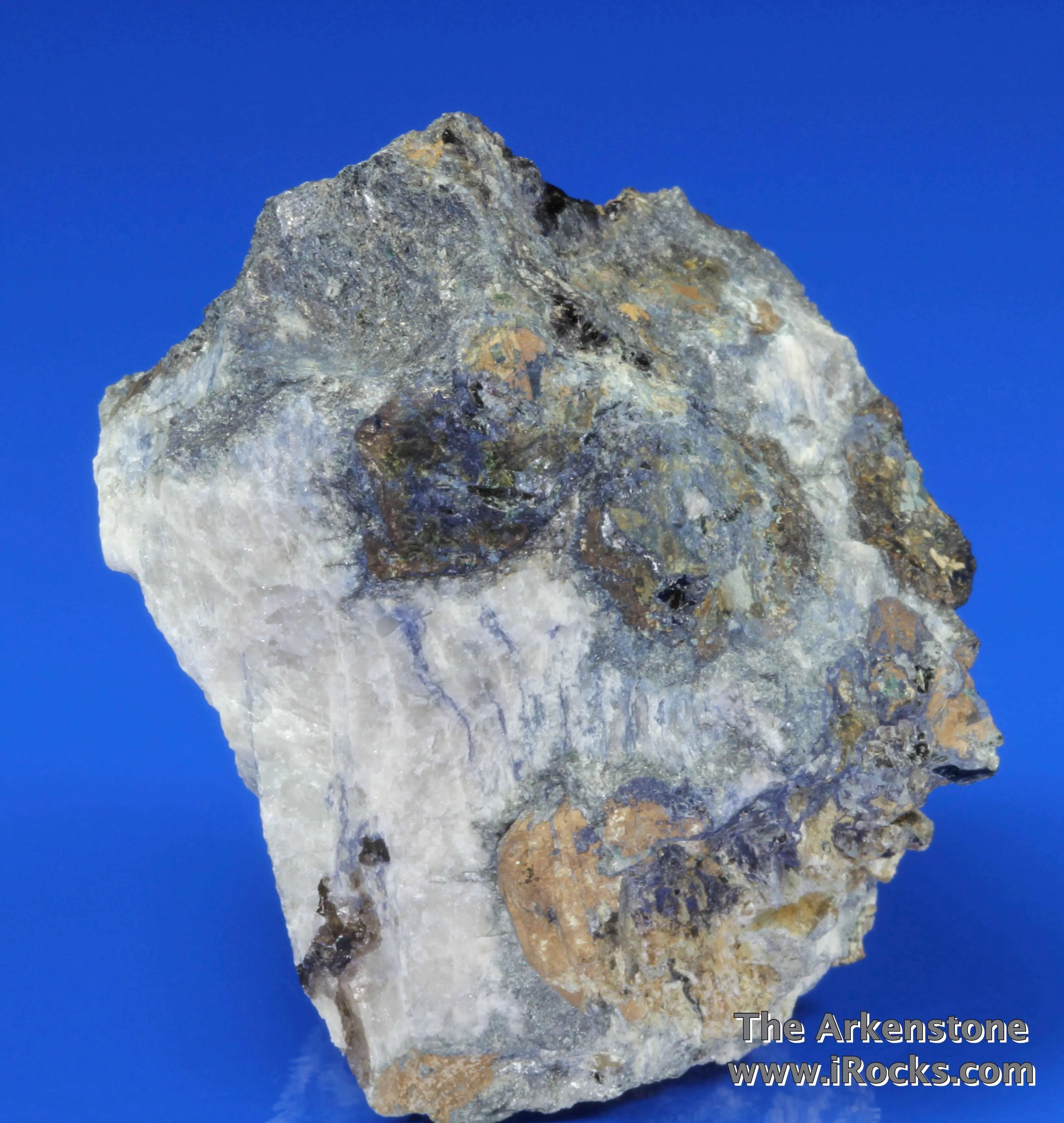 Super rare Johnsomervilleite with Jahnsite-(CaMnFe), Phosphosiderite, and Vivianite. - image 2