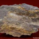 Suredaite (type locality) with Wurtzite, Sphalerite, Pyrite, and Coiraite (?) - image 3
