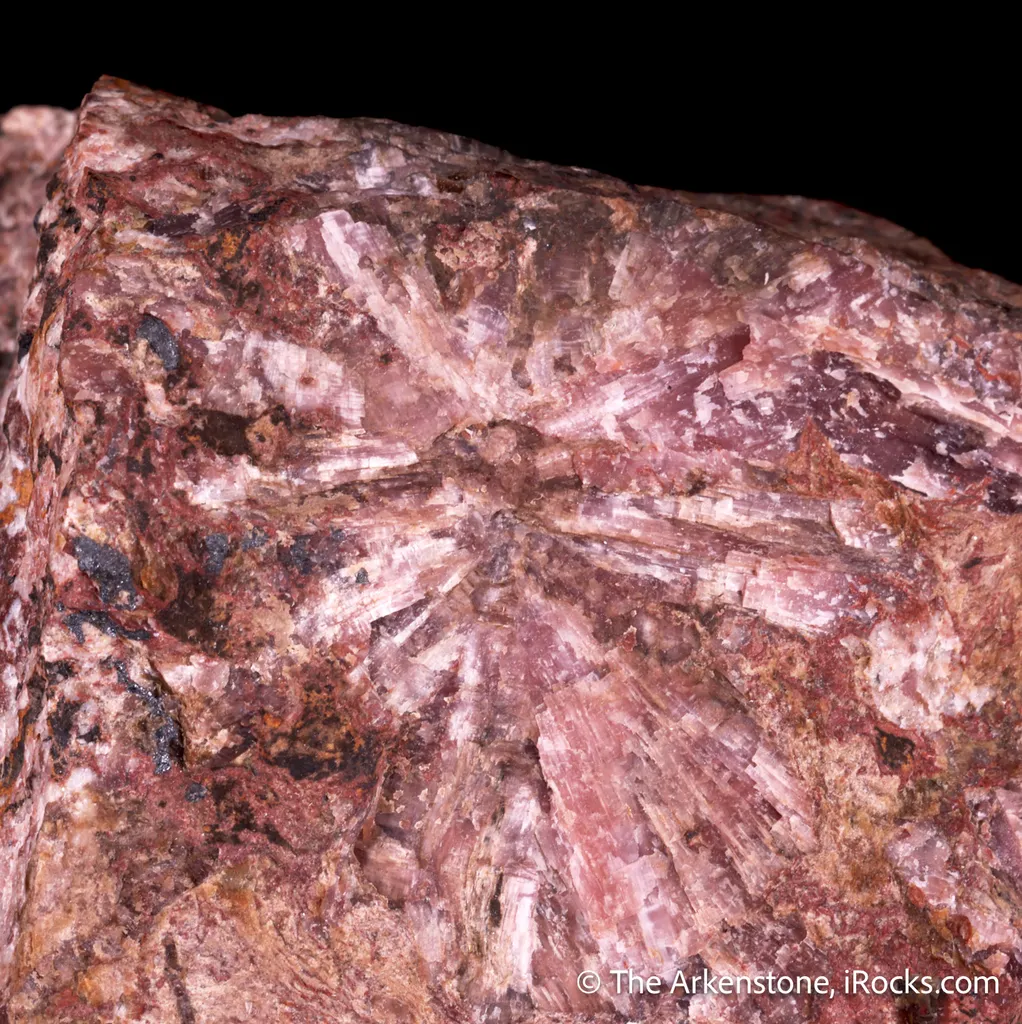 Sussexite (fibrous crystals) - image 3
