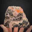 Sussexite with Calcite and Zincite - image 1
