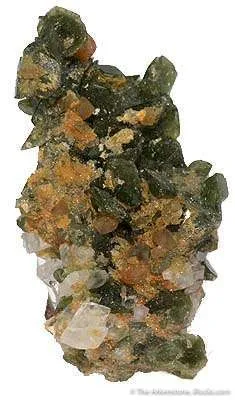 Svanbergite on Uvite Tourmaline - image 5