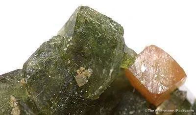 Svanbergite on Uvite Tourmaline - image 3