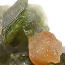 Svanbergite on Uvite Tourmaline - image 2