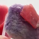 SWEET HOME PERFECTION — Rhodochrosite ON Fluorite - image 4
