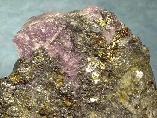 Sylvanite, Fluorite - image 2