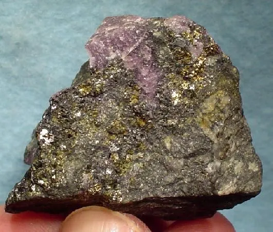 Sylvanite, Fluorite - image 1