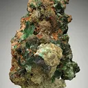 Szenicsite with Powellite and Molybdenite - image 1