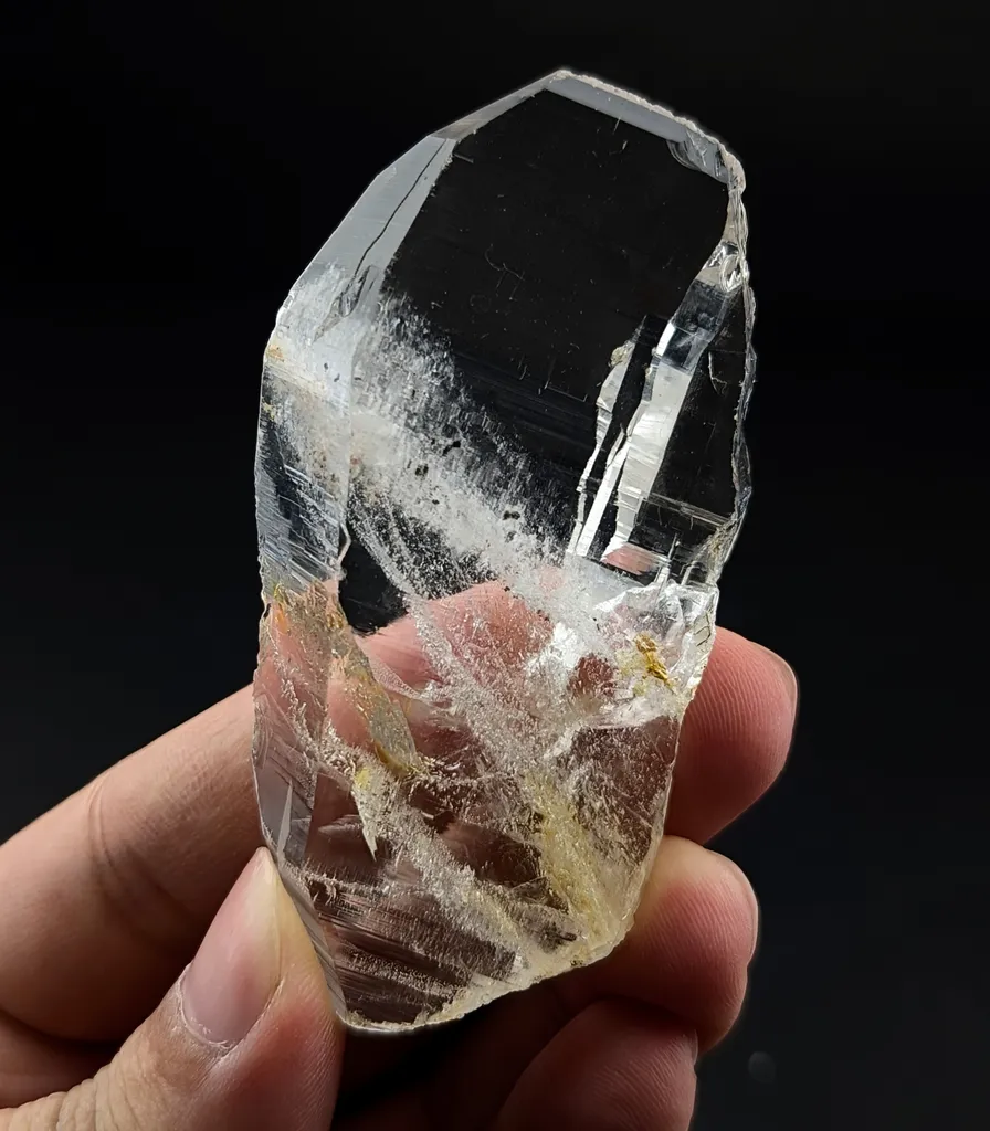 Tabular Quartz Crystal with Eye Clean Clarity image