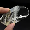 Tabular Quartz Crystal with Eye Clean Clarity - image 3