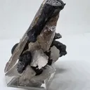 Tabular quartz with globular manganese - image 2