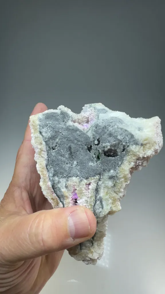 Talmessite with Calcite - image 2