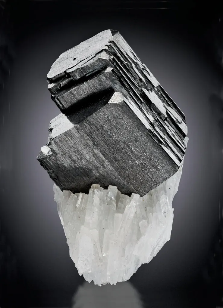 Tantalite-(Fe), Cleavelandite image