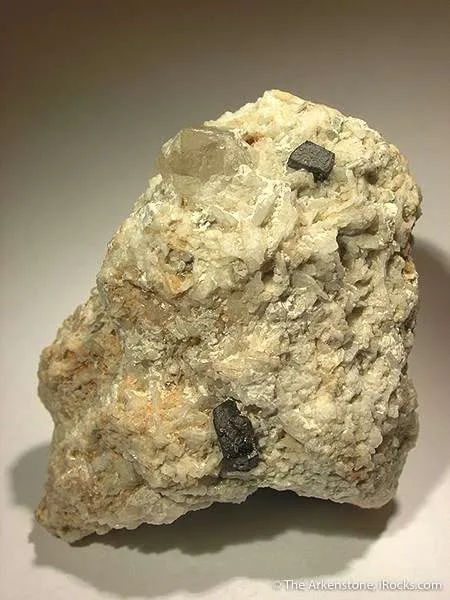 Tantalite in Albite image