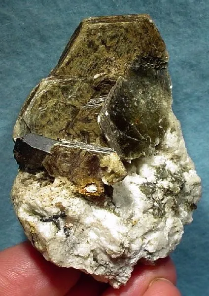 Tantalite-(Mn), Muscovite image