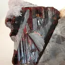 Tantalite-(Mn), Quartz - image 2