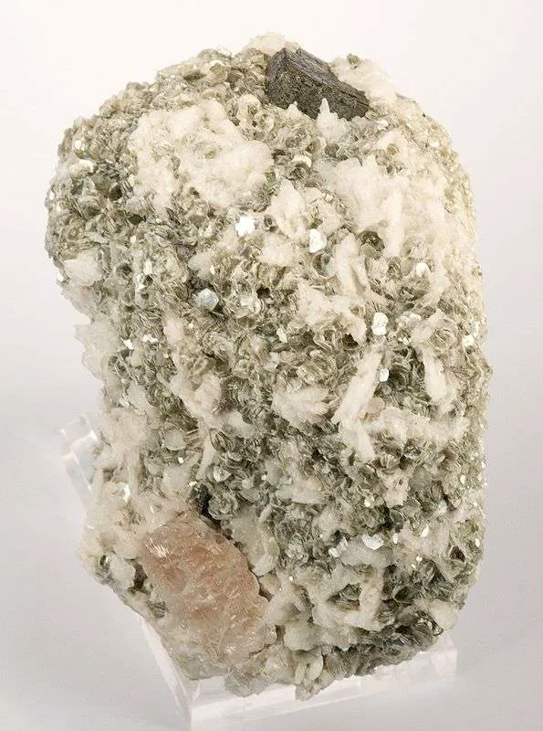 Tantalite With Morganite image