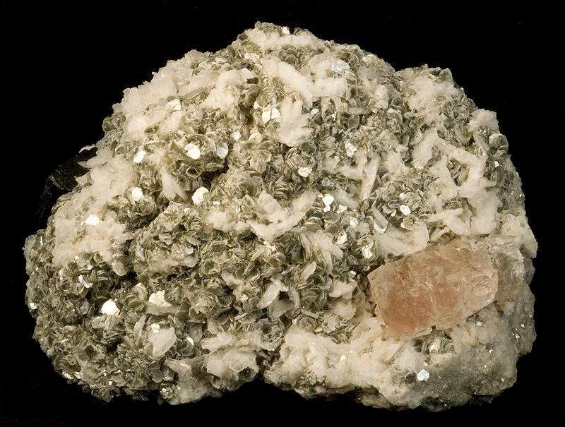 Tantalite With Morganite - image 2