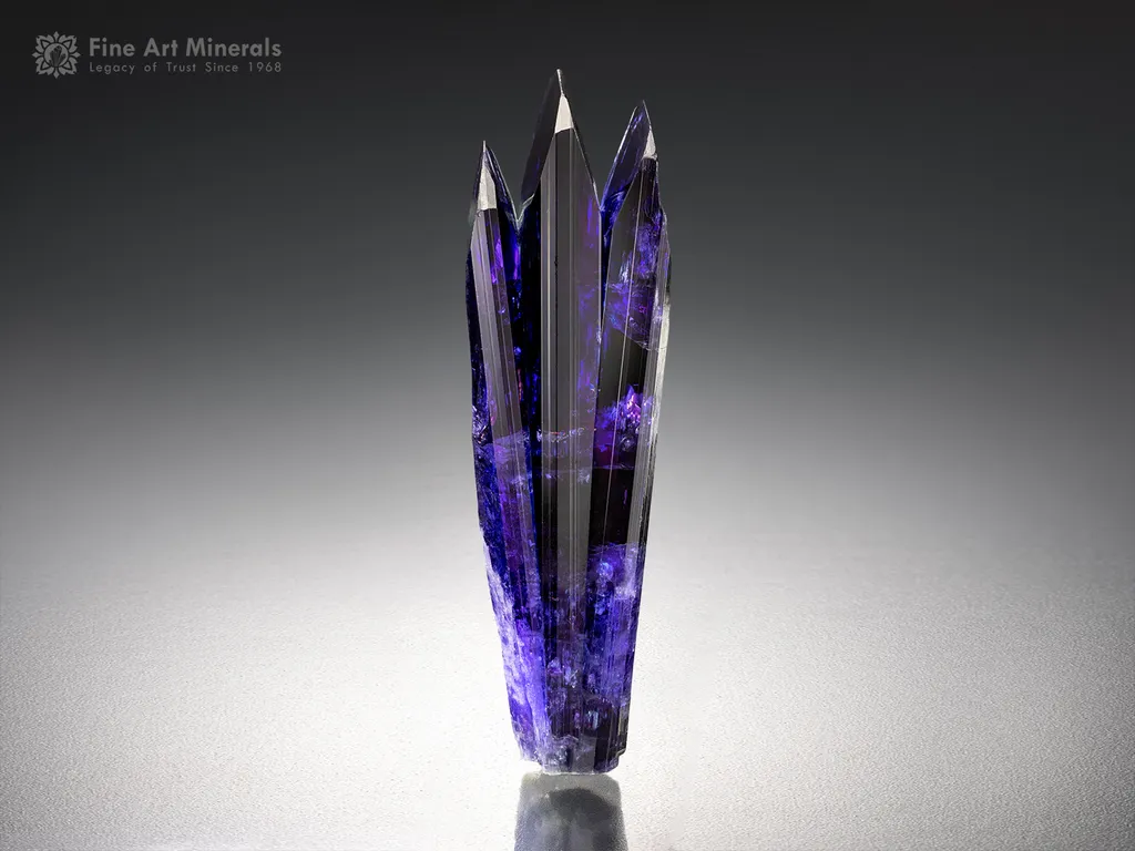 Tanzanite Cluster From Tanzania - image 3