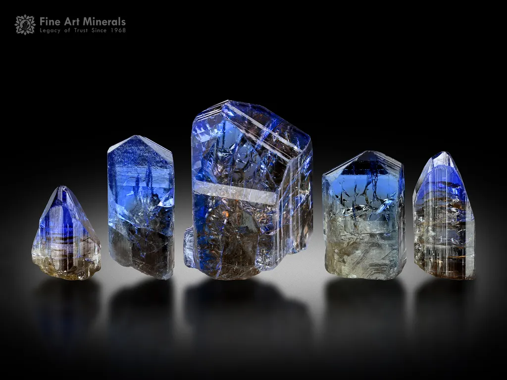 Tanzanite Crystals Lot from Tanzania - image 5