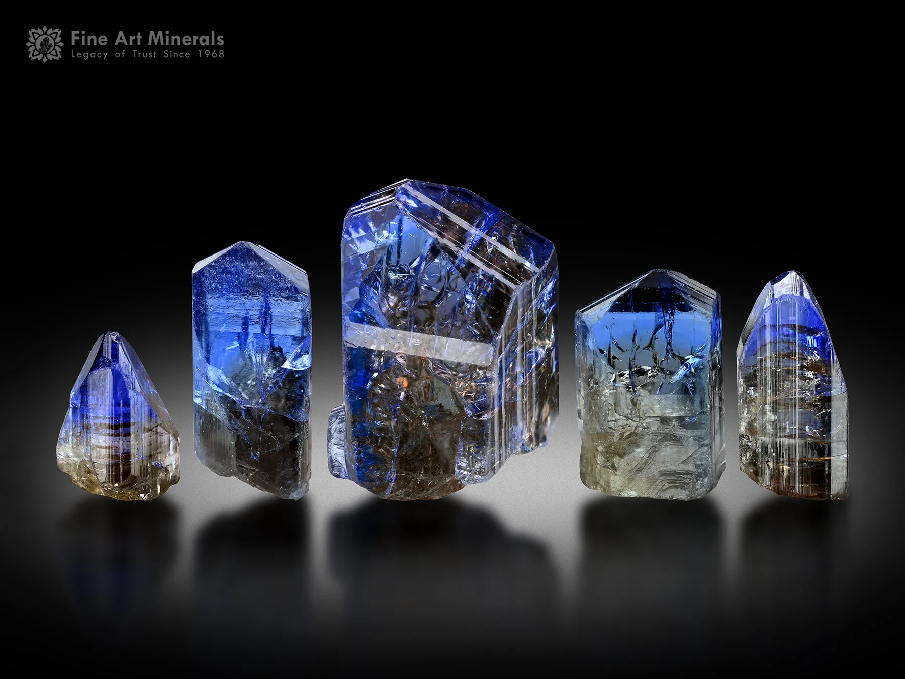 Tanzanite Crystals Lot from Tanzania - image 5