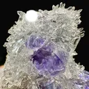 Tanzanite Fluorite With Quartz Natural Mineral Specimen - image 4