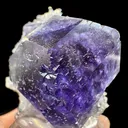 Tanzanite Fluorite With Quartz Natural Mineral Specimen - image 3