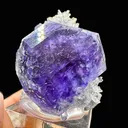 Tanzanite Fluorite With Quartz Natural Mineral Specimen - image 5