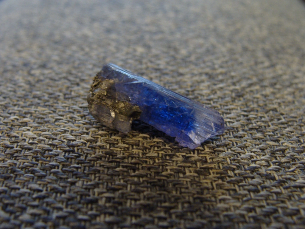Tanzanite from Merelani Hills, Manyara Region, Tanzania image