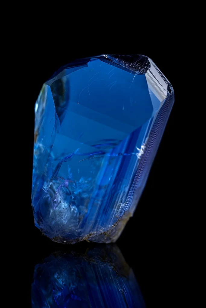 Tanzanite from Merelani Hills, Manyara Region, Tanzania image