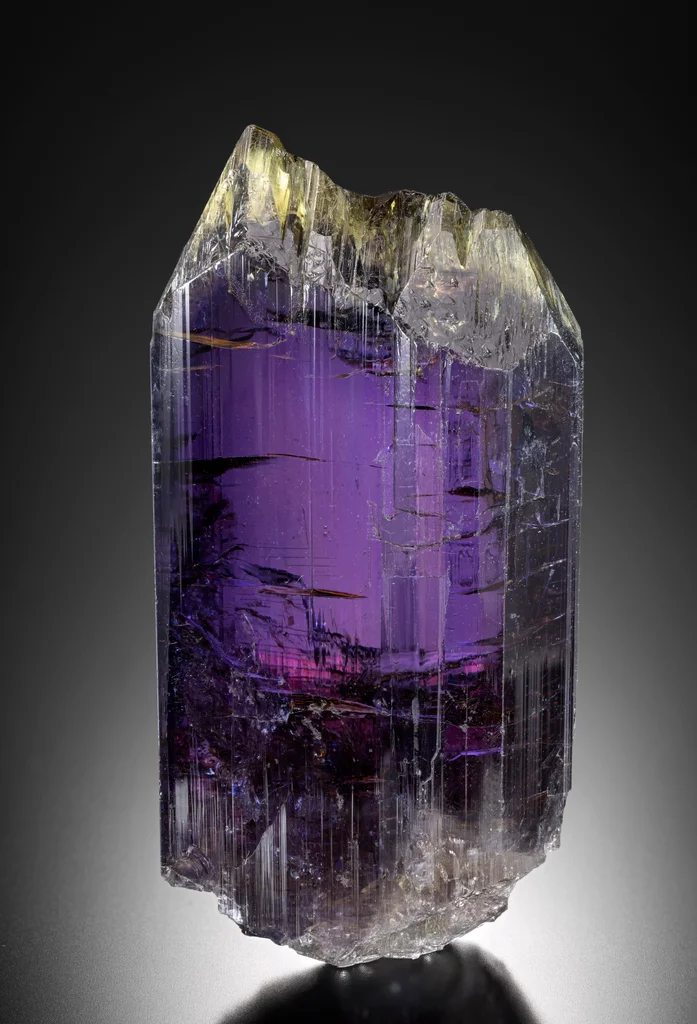 Tanzanite from Merelani Hills, Manyara Region, Tanzania image