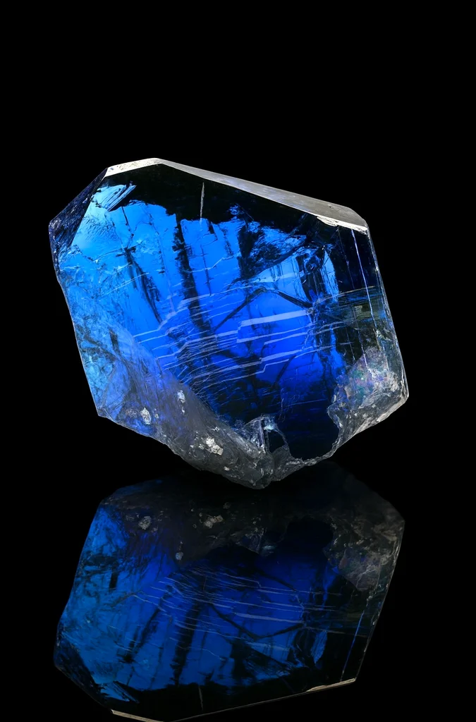 Tanzanite from Merelani Hills, Manyara Region, Tanzania image