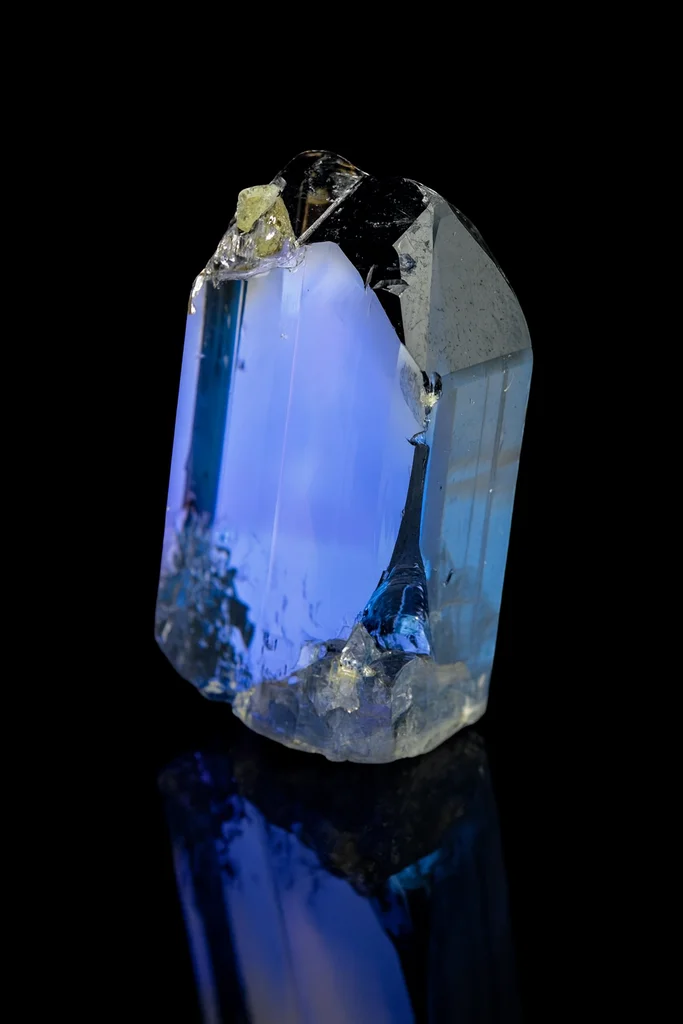Tanzanite from Merelani Hills, Manyara Region, Tanzania image