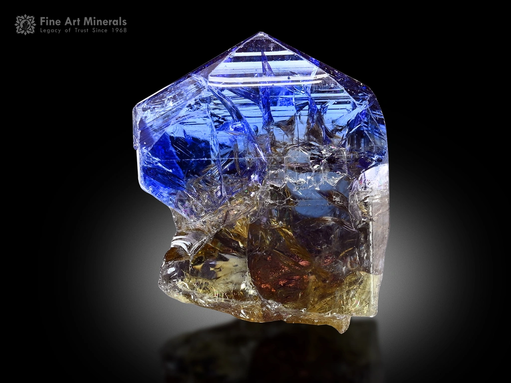 Tanzanite from Merelani Hills, Manyara Region, Tanzania image