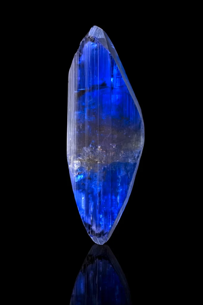 Tanzanite from Merelani Hills, Manyara Region, Tanzania image