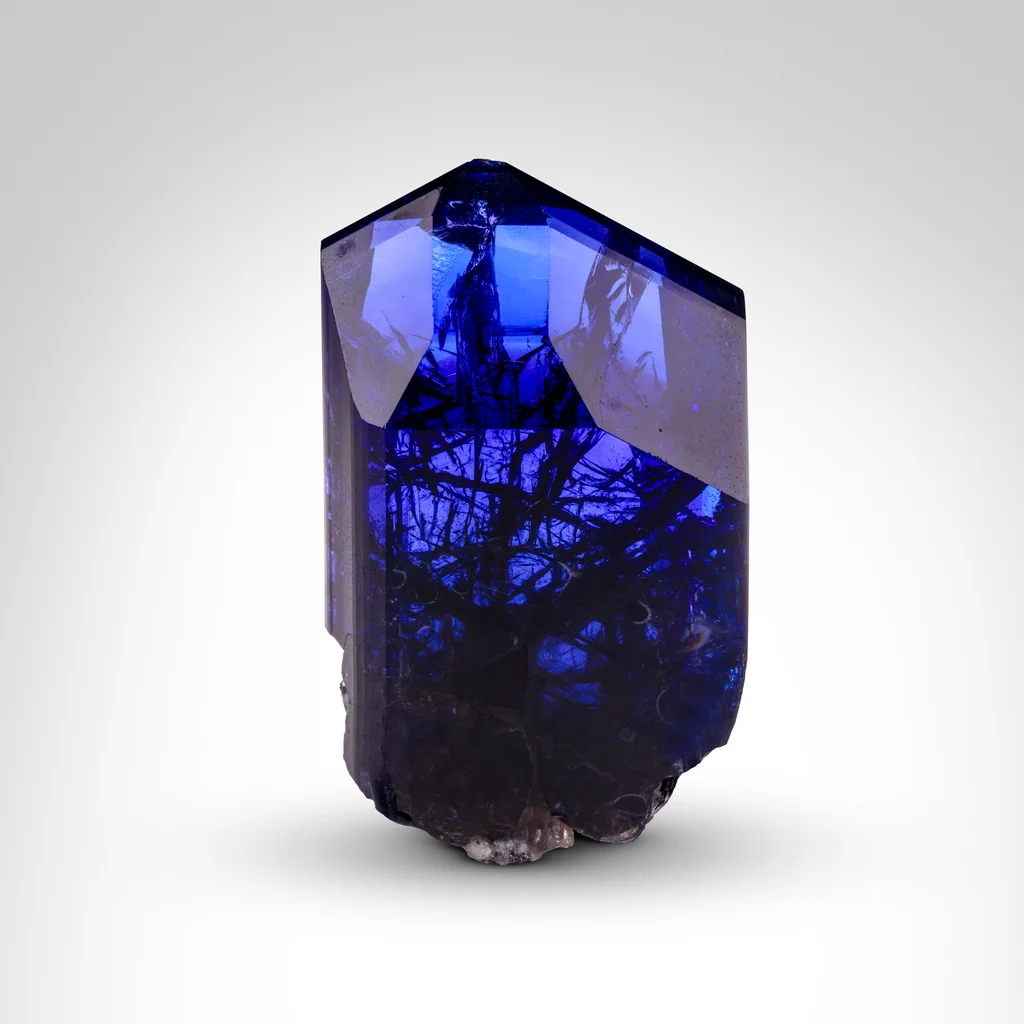 Tanzanite from Merelani Hills, Manyara Region, Tanzania image