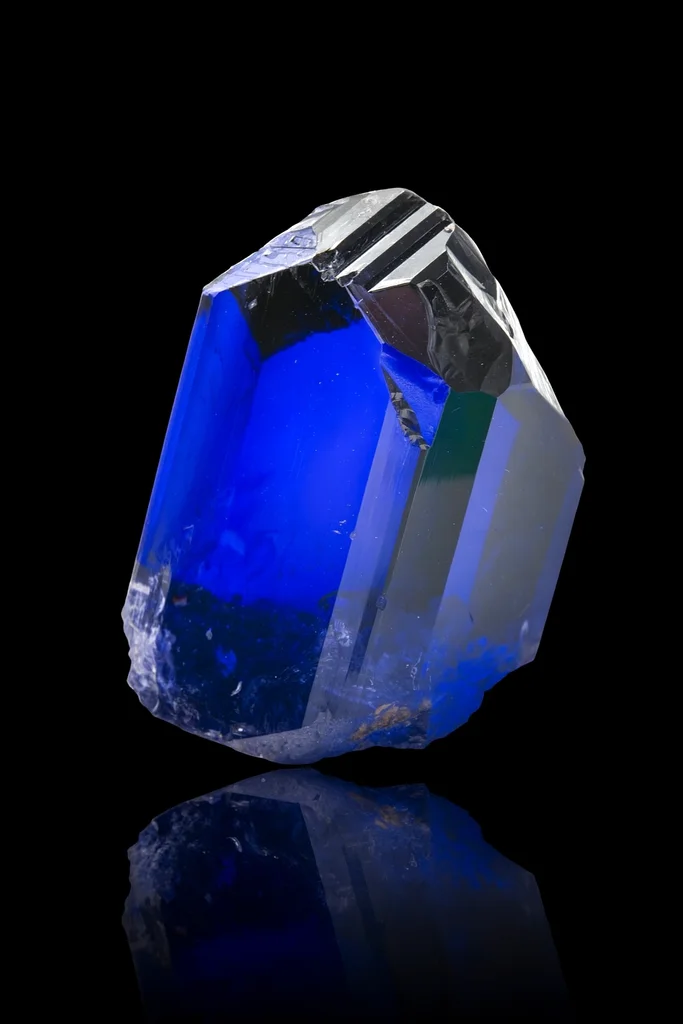 Tanzanite from Merelani Hills, Manyara Region, Tanzania image